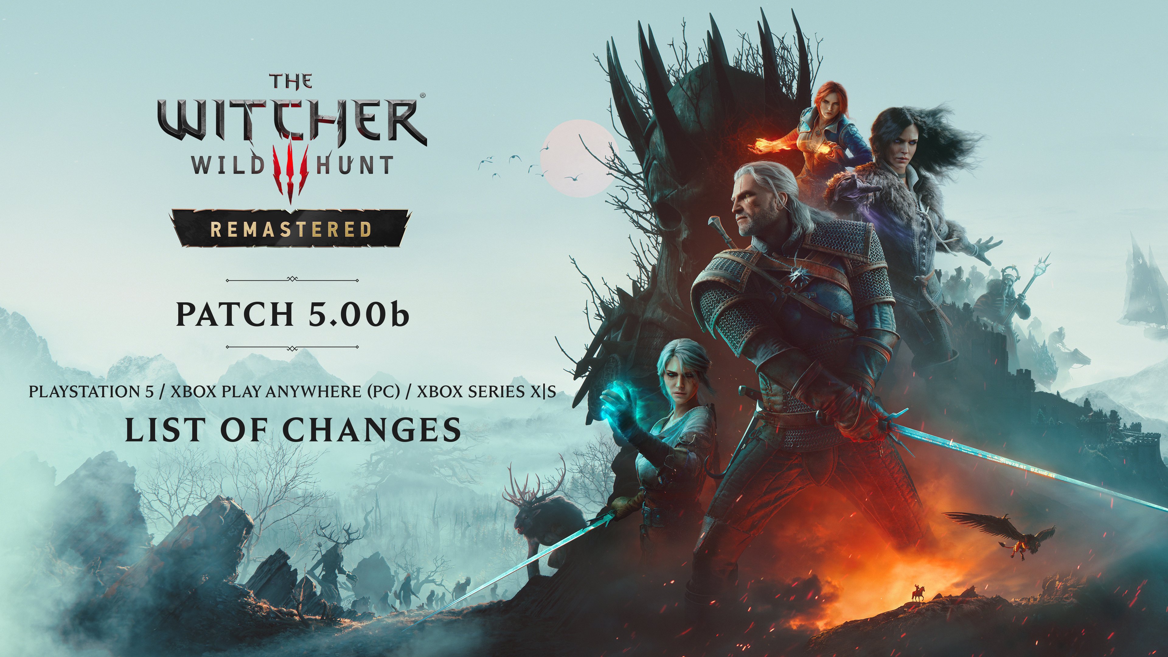 The Witcher 3 Remastered Update 5.000.200