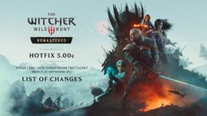 The Witcher 3 Remastered Update 5.00c