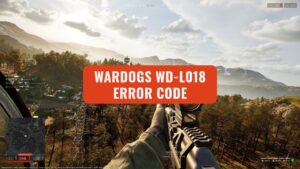 Wardogs WD-L018 Error Code