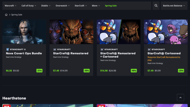 blizzard sale